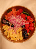 Salade de pâte au saumon fumé