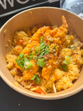 CREVETTES AU CURRY JAUNE
