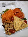 Salade avec Omelette