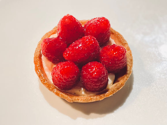 Tartelette framboise individuelle