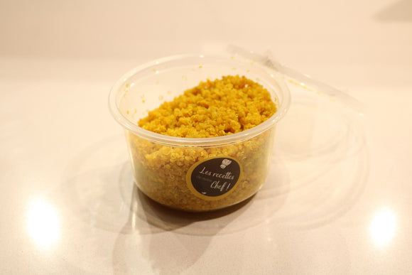 Quinoa au curcuma